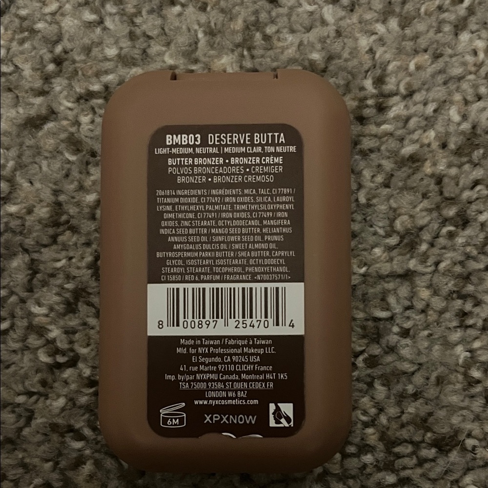 NYX Buttermelt Bronzer Compact - Picture 2 of 3